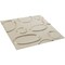 Ekena Millwork 19 5/8in. W x 19 5/8in. H Felix EnduraWall Decorative 3D Wall Panel Covers 2.67 Sq. Ft. WP20X20FEEPE - alternate 3